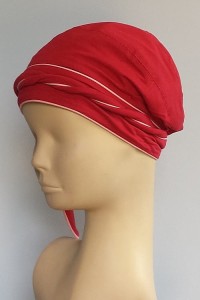 Chusta turban ZOE malinowa b