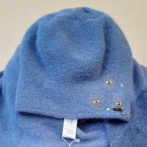 Czapka damska RINGQUE; VIZIO błękitny