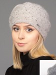 TRESOR, ekskluzywna czapka damska; VIZIO, 10-jasnobeżowa