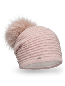 Wełniana czapka z pomponem MONTE-2M; WILLI