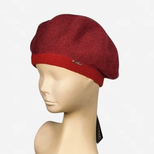 Beret damski CIAMPINO 21; KAMEA, czerwony