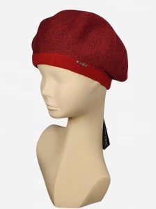 Beret damski CIAMPINO 21; KAMEA, czerwony