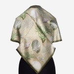 Gawroszka 53x53cm z naturalnego jedwabiu, G198