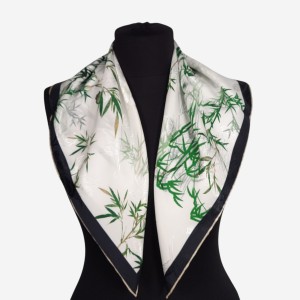 Jedwabna dwustronna chustka apaszka, A97