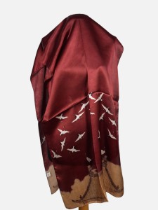 Elegancki jedwabny szal, 0060