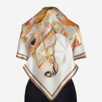 Gawroszka 53x53cm z naturalnego jedwabiu, G095