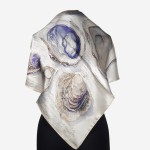 Gawroszka 53x53cm z naturalnego jedwabiu, G087