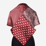 Gawroszka 53x53cm z naturalnego jedwabiu, G081