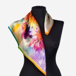 Gawroszka 53x53cm z naturalnego jedwabiu, G070