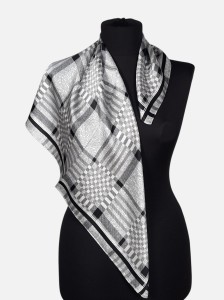 Jedwabna apaszka damska 66x66cm, 0094