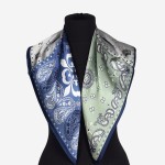 Jedwabna apaszka damska 66x66cm, 0084