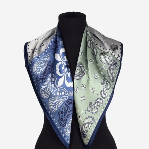 Jedwabna apaszka damska 66x66cm, 0084