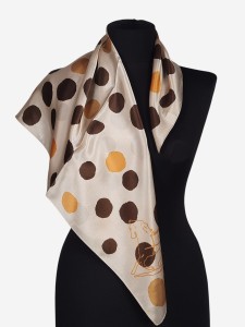 Jedwabna apaszka damska 66x66cm, 0035