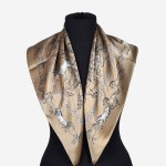 Jedwabna apaszka damska 66x66cm, 0043