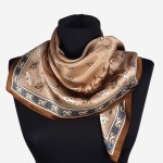 Jedwabna apaszka damska 66x66cm, 0079