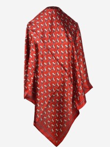 Duża chusta damska z naturalnego jedwabiu, 0082