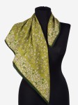Delikatna apaszka 65x65cm damska bawełna+jedwab, ABJ037