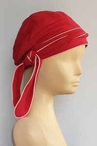 Chusta turban ZOE malinowa a